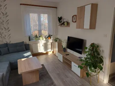 TV/Unterhaltungsangebot in der Unterkunft Ferienwohnung Lehmann