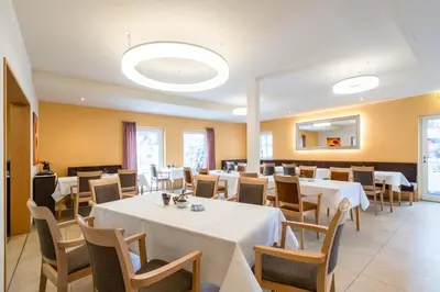 Ein Sitzbereich in der Unterkunft AKZENT Hotel Frankenberg