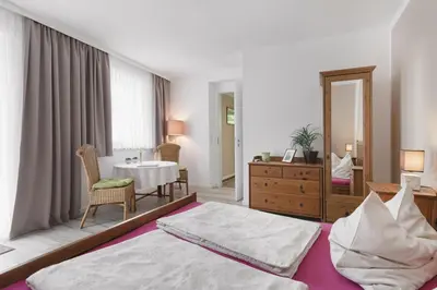Ein Bett oder Betten in einem Zimmer der Unterkunft Spannende Tage in Dresden
