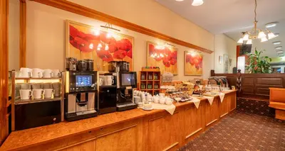 Kaffee-/Teezubehör in der Unterkunft PLAZA INN Chemnitz