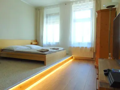 Ein Bett oder Betten in einem Zimmer der Unterkunft Apartment Clara