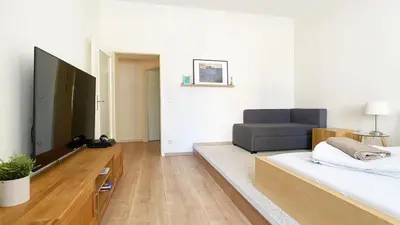 TV/Unterhaltungsangebot in der Unterkunft Apartment Clara