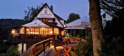 Das Gebäude in dem sich das Hotel befindet