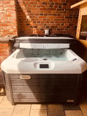 Grundriss der Unterkunft Altes Gewölbe mit Sauna und Whirlpool im Außenbereich