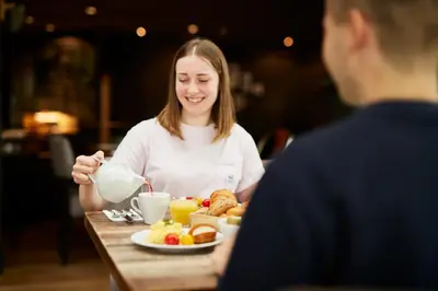 Essen im Hotel oder in der Nähe
