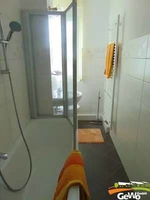 Ein Badezimmer in der Unterkunft Ferienwohnung August 30