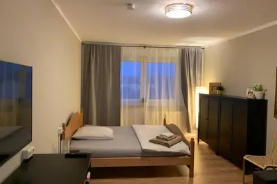 Ein Bett oder Betten in einem Zimmer der Unterkunft Apartment Bella