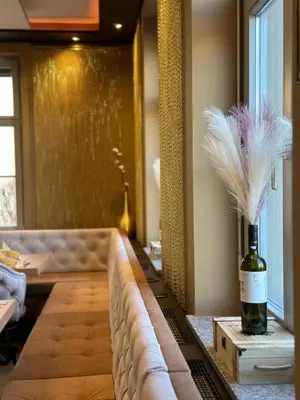 Ein Sitzbereich in der Unterkunft Hotel im Kavalierhaus
