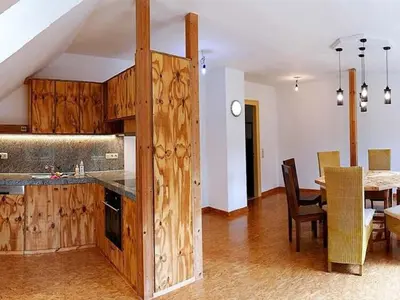 Küche/Küchenzeile in der Unterkunft Villa Rotschoenberg im Tal der Freiberger Mulde
