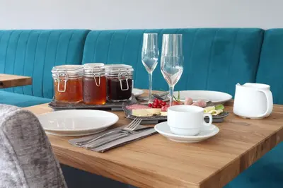 Essen im Hotel oder in der Nähe