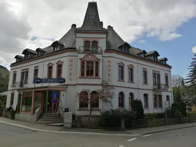 Das Gebäude in dem sich das Hotel befindet