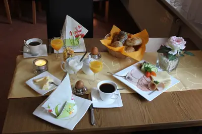 Essen im Hotel oder in der Nähe