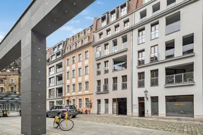 Radfahren an der Unterkunft Zentrales Studio an der Frauenkirche oder in der Nähe