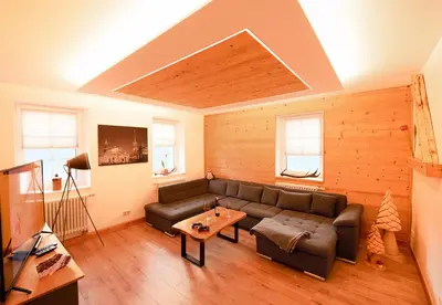 TV/Unterhaltungsangebot in der Unterkunft Ferienwohnung 
