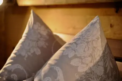 Ein Bett oder Betten in einem Zimmer der Unterkunft Ferienwohnung 