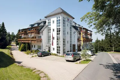 Das Gebäude in dem sich das Hotel befindet
