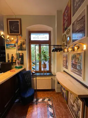 Küche/Küchenzeile in der Unterkunft Hotel Villa Herzog