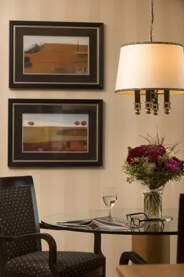 Ein Sitzbereich in der Unterkunft Maritim Hotel Dresden