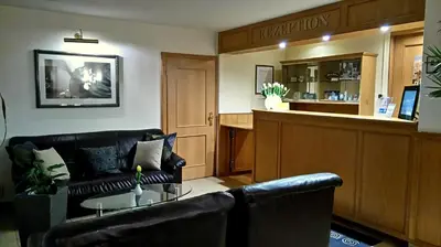 Küche/Küchenzeile in der Unterkunft Hotel Weiße Taube