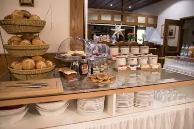 Essen im Hotel oder in der Nähe