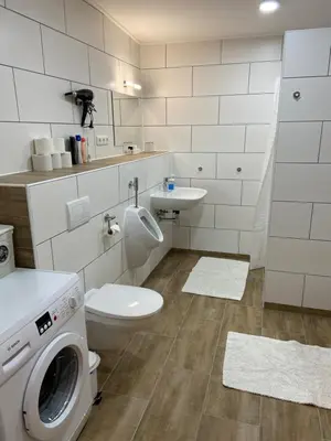 Ein Badezimmer in der Unterkunft Ferienwohnung Kornkäfer 2