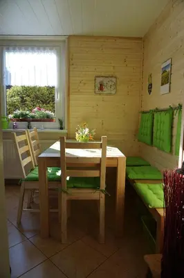 Ein Sitzbereich in der Unterkunft Ferienwohnung Familie Frank