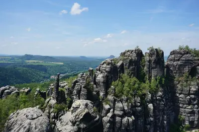Naturlandschaft in der Nähe der Ferienwohnung