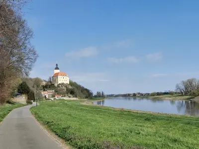 Naturlandschaft in der Nähe des Ferienhauses