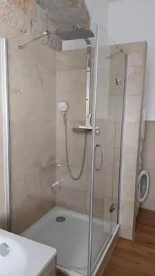 Ein Badezimmer in der Unterkunft Villa Norma