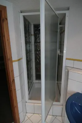 Ein Badezimmer in der Unterkunft Fewo Donnerwetter