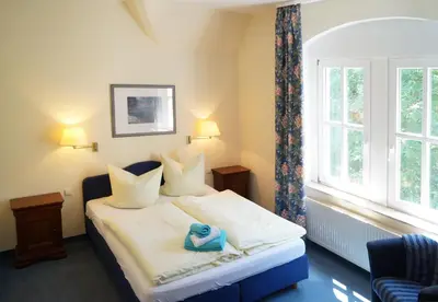 Ein Bett oder Betten in einem Zimmer der Unterkunft Villa Unger