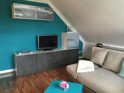 TV/Unterhaltungsangebot in der Unterkunft Ferienwohnung Luna