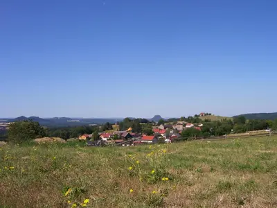 Naturlandschaft in der Nähe der Pension
