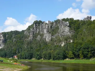 Naturlandschaft in der Nähe der Pension