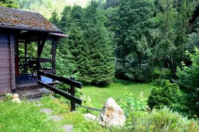 Ein Garten an der Unterkunft Sommerhaus Bella Vita