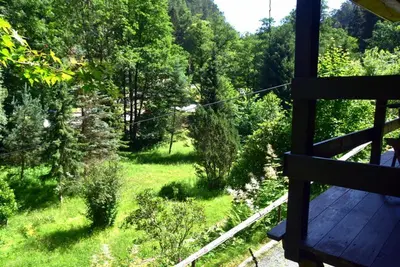 Naturlandschaft in der Nähe des Ferienhauses