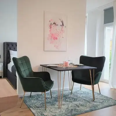 PB Ferienwohnungen - FeWo 4 - Stilvoll eingerichtetes Studio im Herzen Senftenbergs