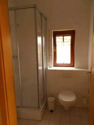Ein Badezimmer in der Unterkunft Ferienwohnung Lohse