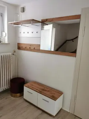 Küche/Küchenzeile in der Unterkunft Ferienhaus Rosmarie am Elbradweg