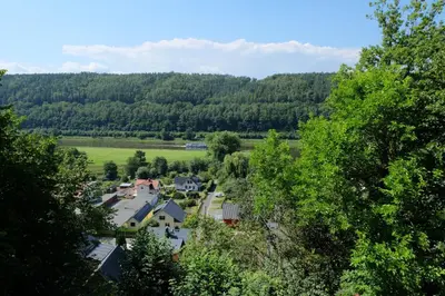 Naturlandschaft in der Nähe der Ferienwohnung