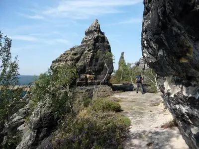 Naturlandschaft in der Nähe der Pension