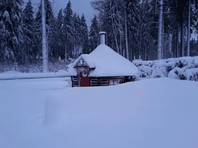 Ferienwohnung Haus Waldeck im Winter
