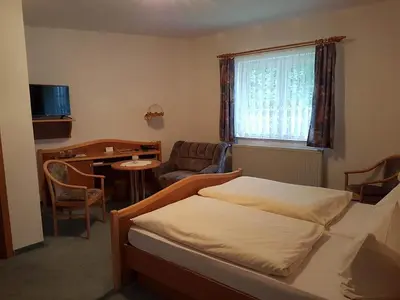 TV/Unterhaltungsangebot in der Unterkunft Land-gut-Hotel Zur Lochmühle