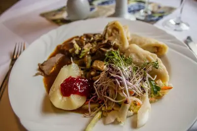 Essen im Hotel oder in der Nähe