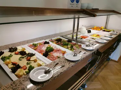 Essen im Hotel oder in der Nähe