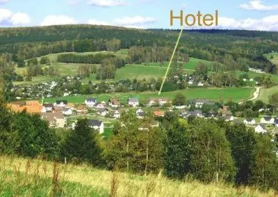 Naturlandschaft in der Nähe der Pension