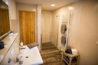 Ein Badezimmer in der Unterkunft Ferienwohnung 3