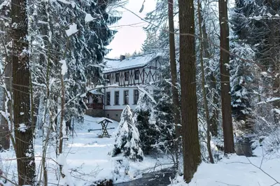 Zur Margarethenmühle - Landgasthof und Waldhotel im Winter