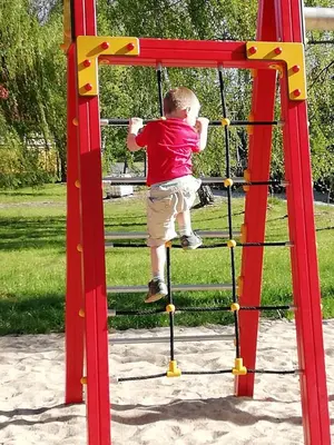 Ein Kinderspielbereich in der Unterkunft Ferienhof Schwäbe