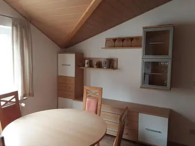 Küche/Küchenzeile in der Unterkunft Ferienwohnung auf den Bauernhof